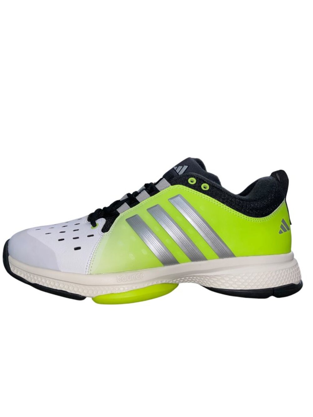 Adidas Court PB Pickleball Mens Sneakers Size 11.5 White/Silver IG8960 (Defects)